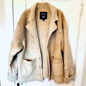 Koman Sport Outwear Teddy Jacket Size XL